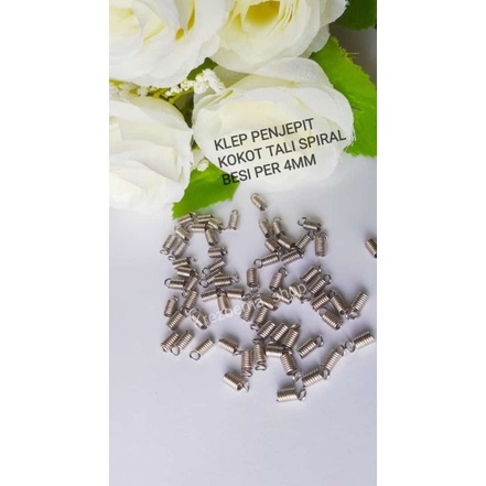 Klep penjepit tali 4mm spiral