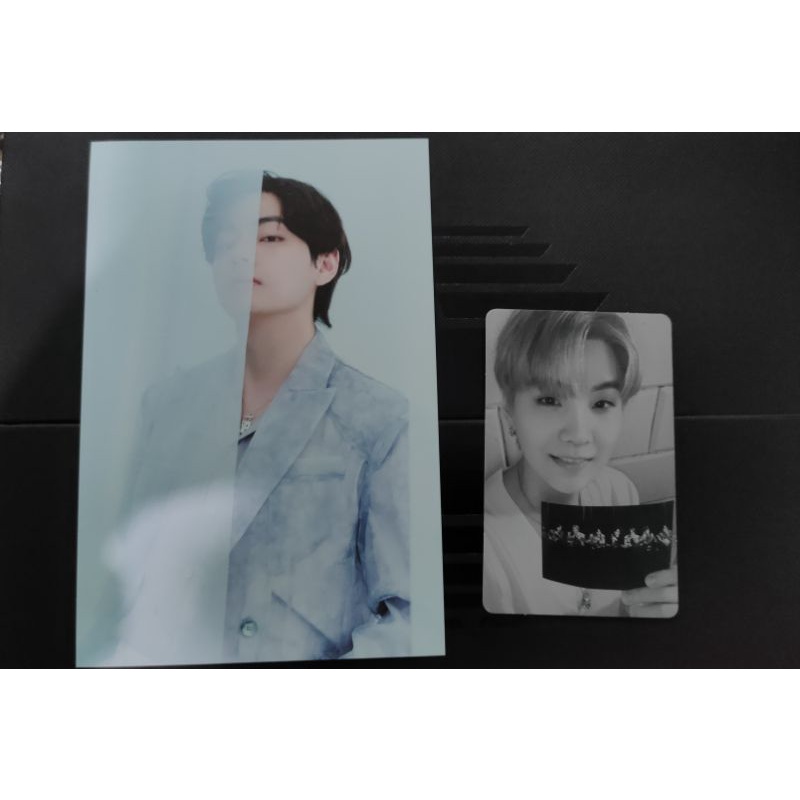 RPC SUGA + POSTCARD TAEHYUNG PROOF STANDARD