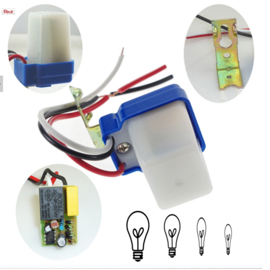 PHOTOCELL SENSOR CAHAYA SURYA SPC-111 6A SENSOR CAHAYA OTOMATIS