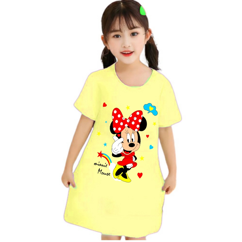 dress anak perempuan murah 3-12 tahun