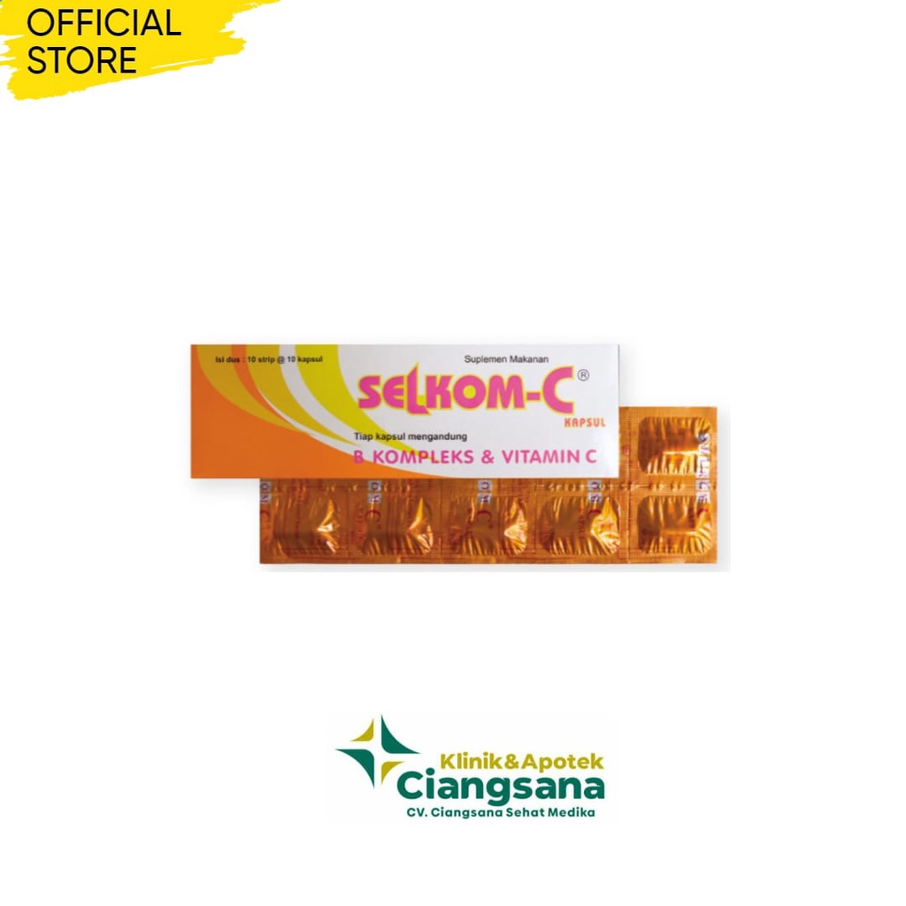 SELKOM C 10 KAPSUL VITAMIN