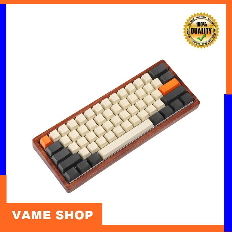 Terlaris YMDK Carbon 61 87 104 Top Print Blank Keyset Thick PBT OEM Profile Keycaps Suitable For MX