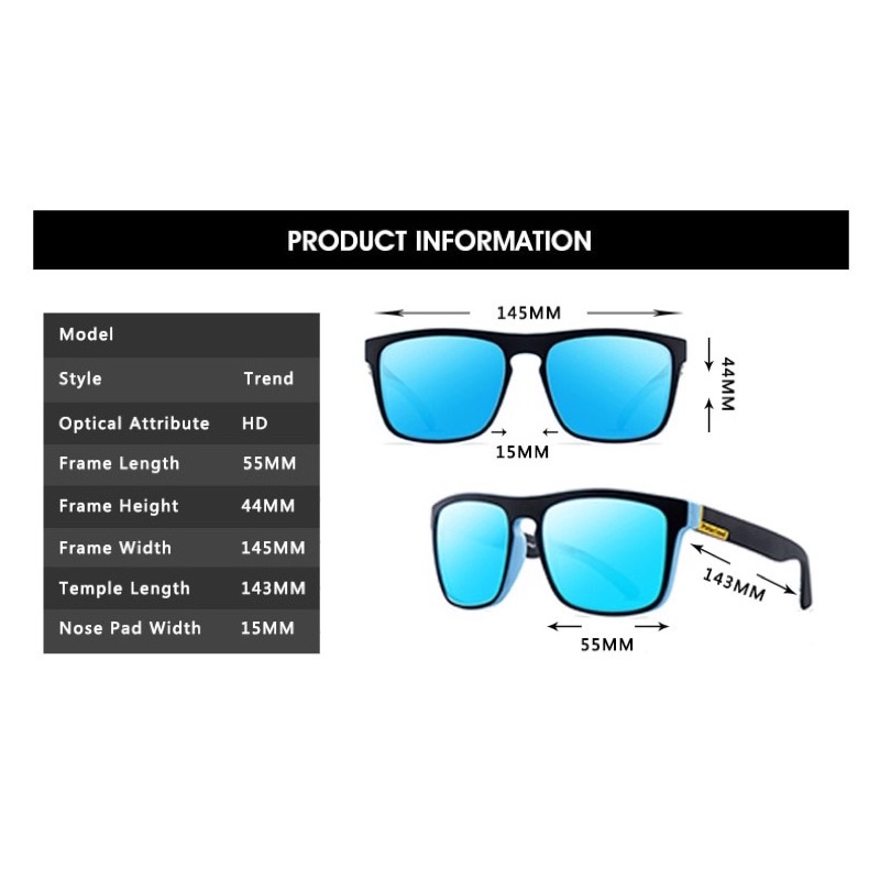 Kacamata Hitam Polarized UV400 Gaya Vintage Fashion Pria Wanita