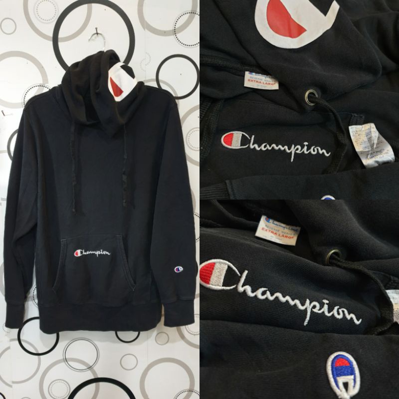 Hoodie champion BIG LOGO  second