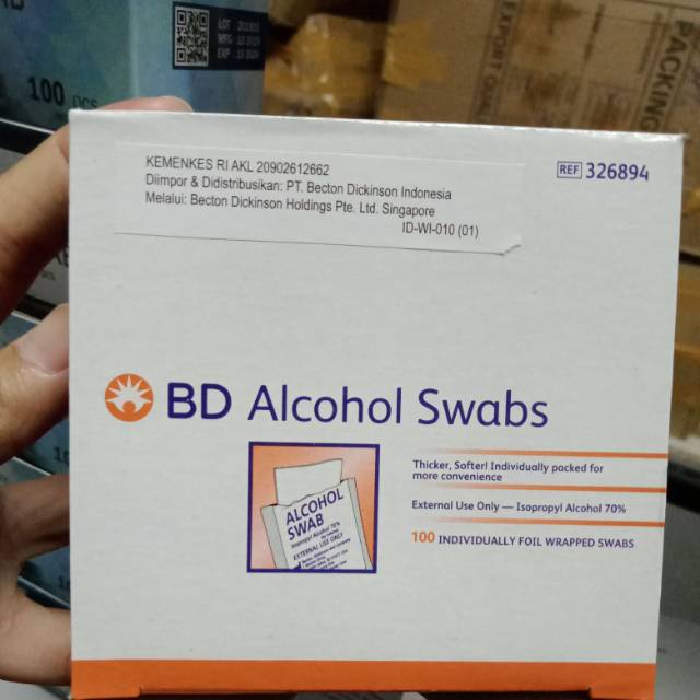 ALKOHOL SWAB BD / ALKOHOL SWAB