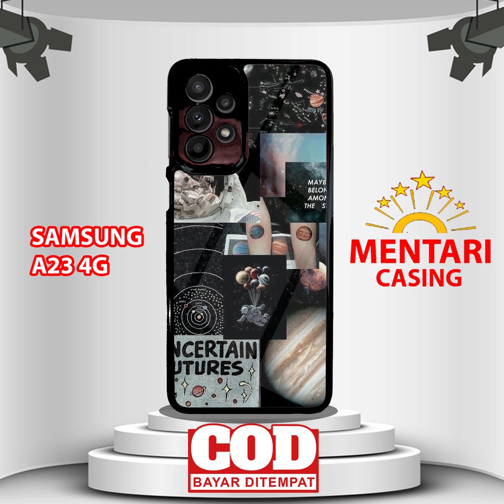 Case SAMSUNG A23 4G CASING SAMSUNG A23 4G [ NASA ] Mentari casing case hp kondom hp case custom case