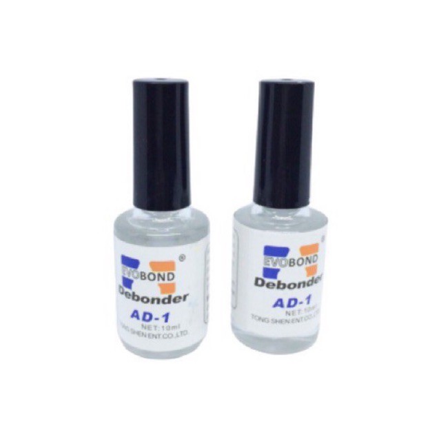 Evobond Debonder Glue Remover Nail Pembersih Lem Kuku Pinset Tweezer Eyelash