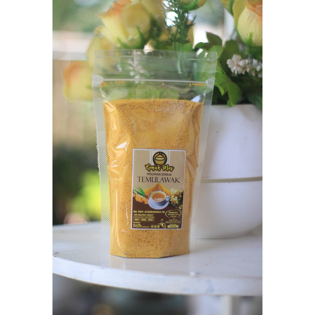 

Temulawak Instan herbal alami tanpa pengawet buatan praktis tinggal seduh