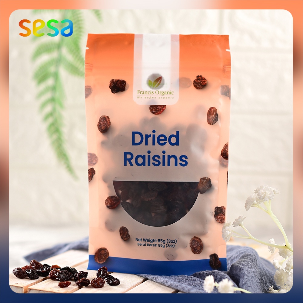 

Francis Organic - Dried Raisins 85 g