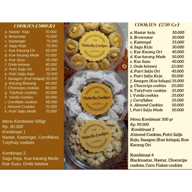 

KUE KERING ENAK MURAH Vlb Cookies