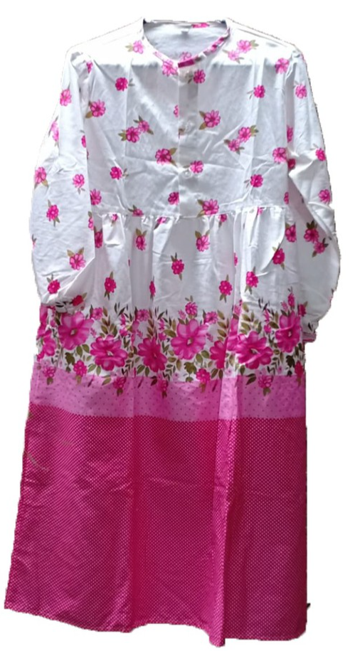 Gamis Anak Dress Katun Jepang Baju Anak Perempuan Syari Murah | ukuran M Kecil FH