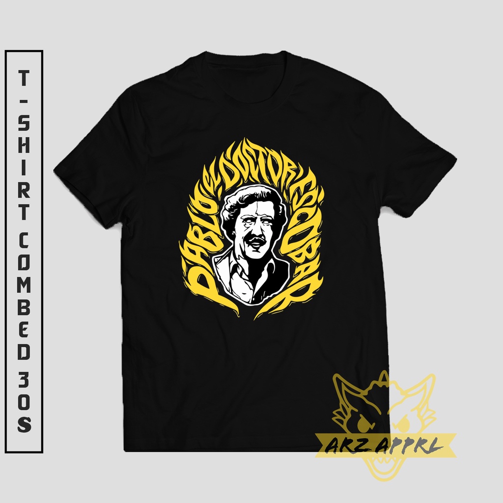 T-SHIRT KAOS DISTRO PABLO ESCOBAR