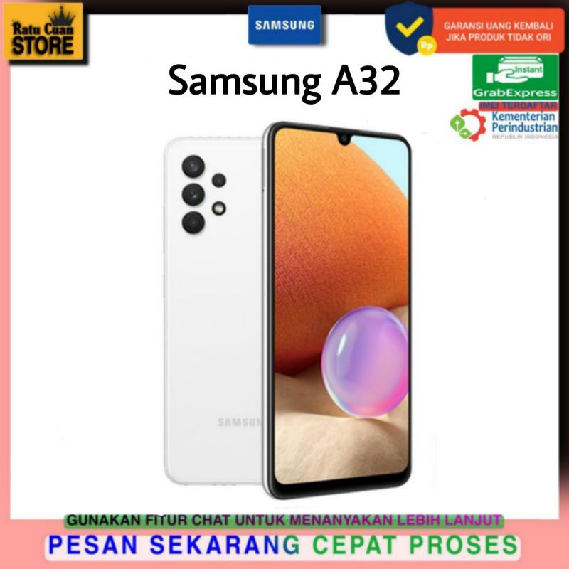 [TERBARU] HP SAMSUNG A32 RAM 8/128GB GARANSI RESMI ZEIN