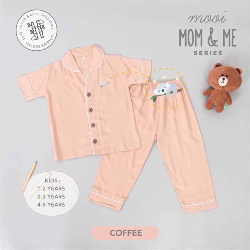 MOOI Baju Tidur Ibu &amp; Anak  / Piama / Piyama Mom &amp; Me