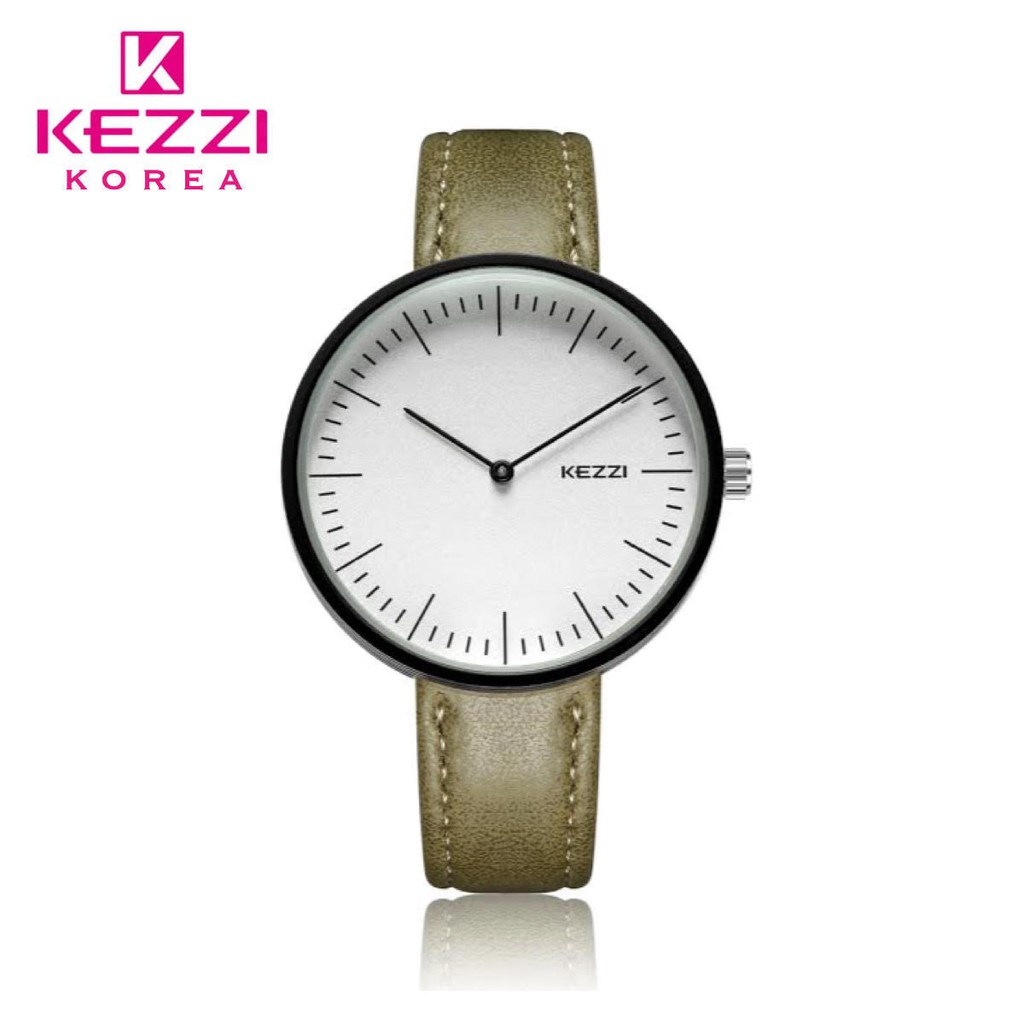 Kezzi Korea 2009 Hijau - Jam Tangan Fashion Pria dan Wanita - Model Analog