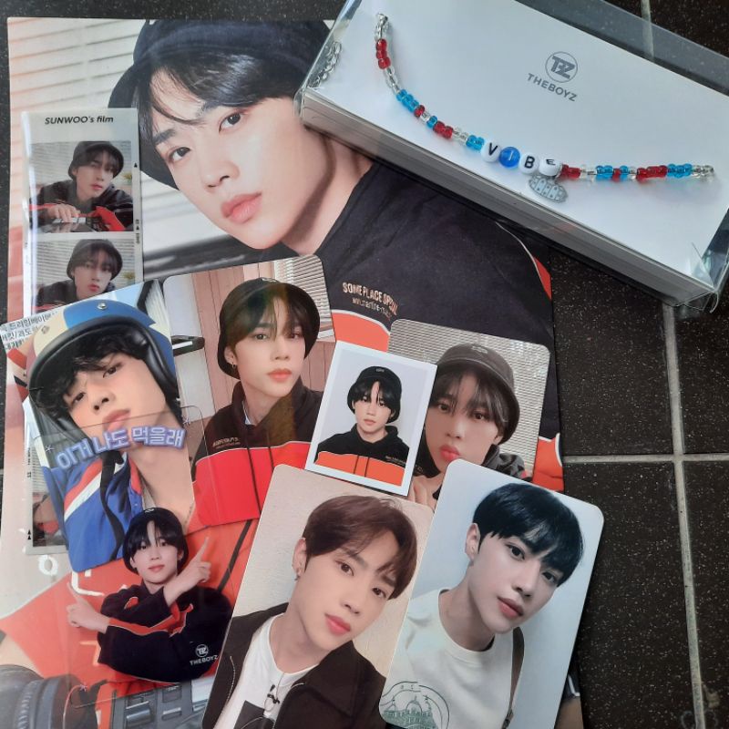 album the boyz mini album the only off air photocard pc the boyz sunwoo mihwa tc real sunwoo dilan