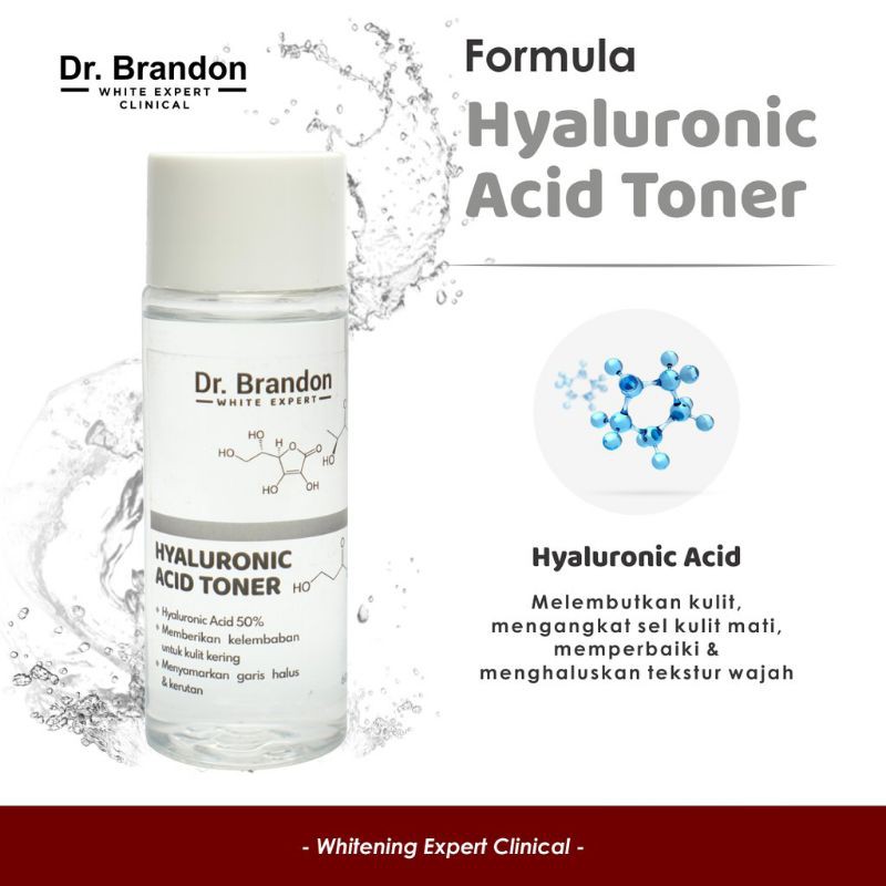 Dr Brandon Hyaluronic acid Toner