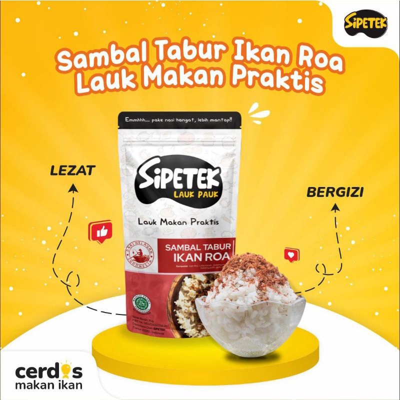 

sambel tabur ikan roa