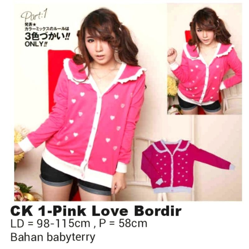 CARDIGAN LEONA OUTER CANTIK FASHION WANITA BAJU CEWEK MURAH