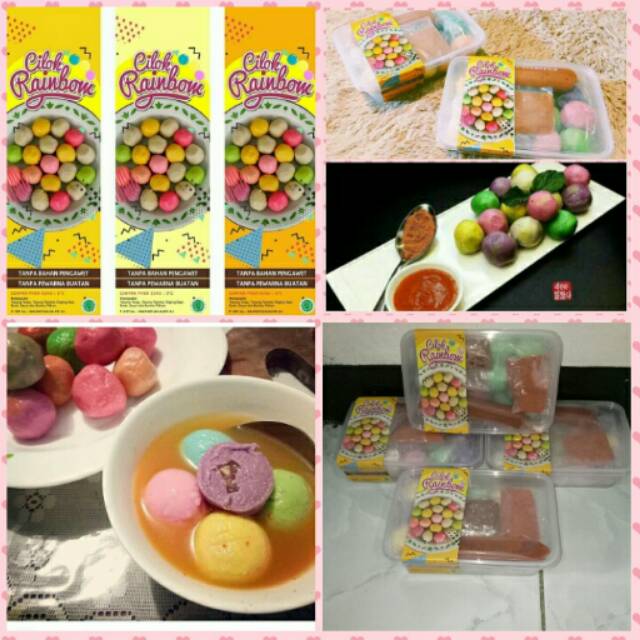 

Cilok rainbow @20.000