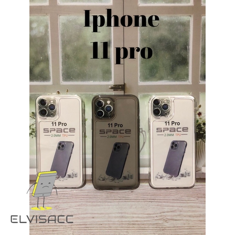 CASE IPHONE 11 PRO CLEAR CASE TPU SOFT CASE BENING SPACE