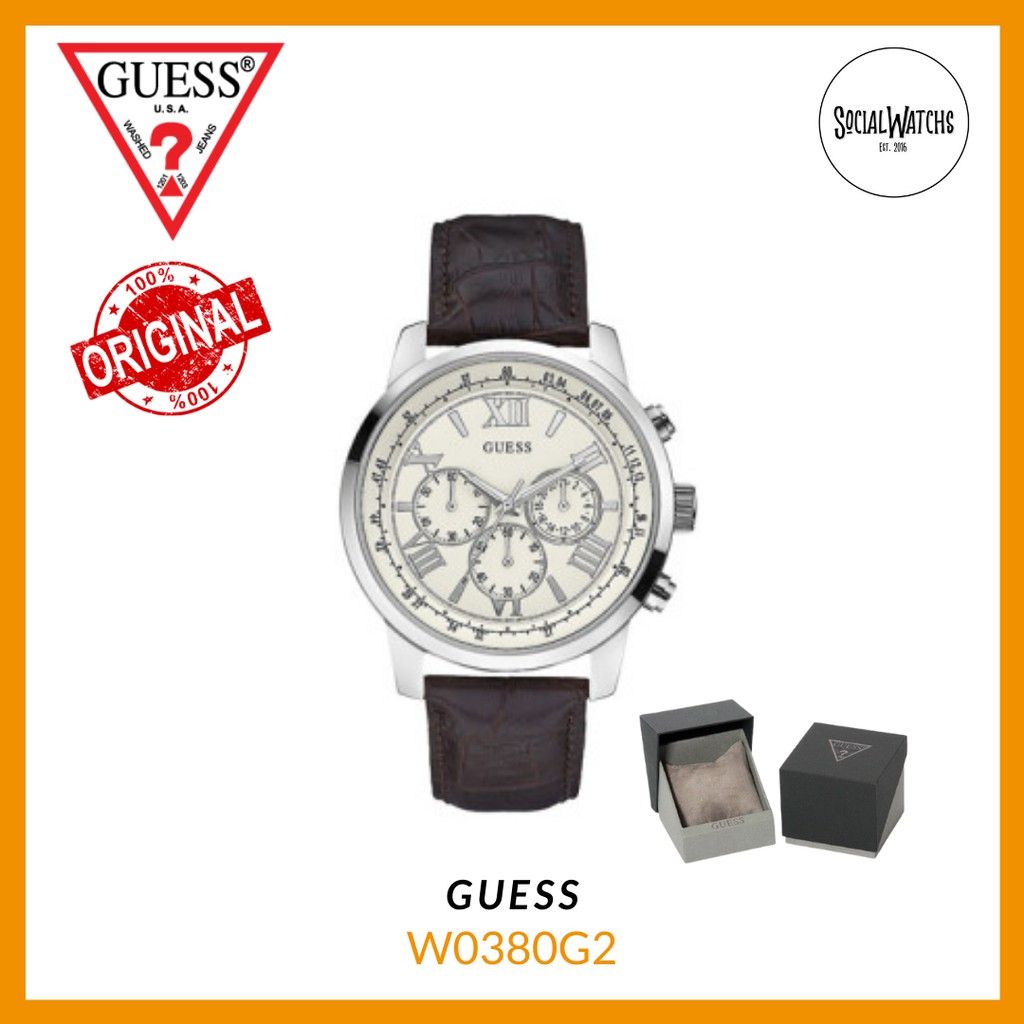 Jam Tangan Pria GUESS W0380G2 ORIGINAL