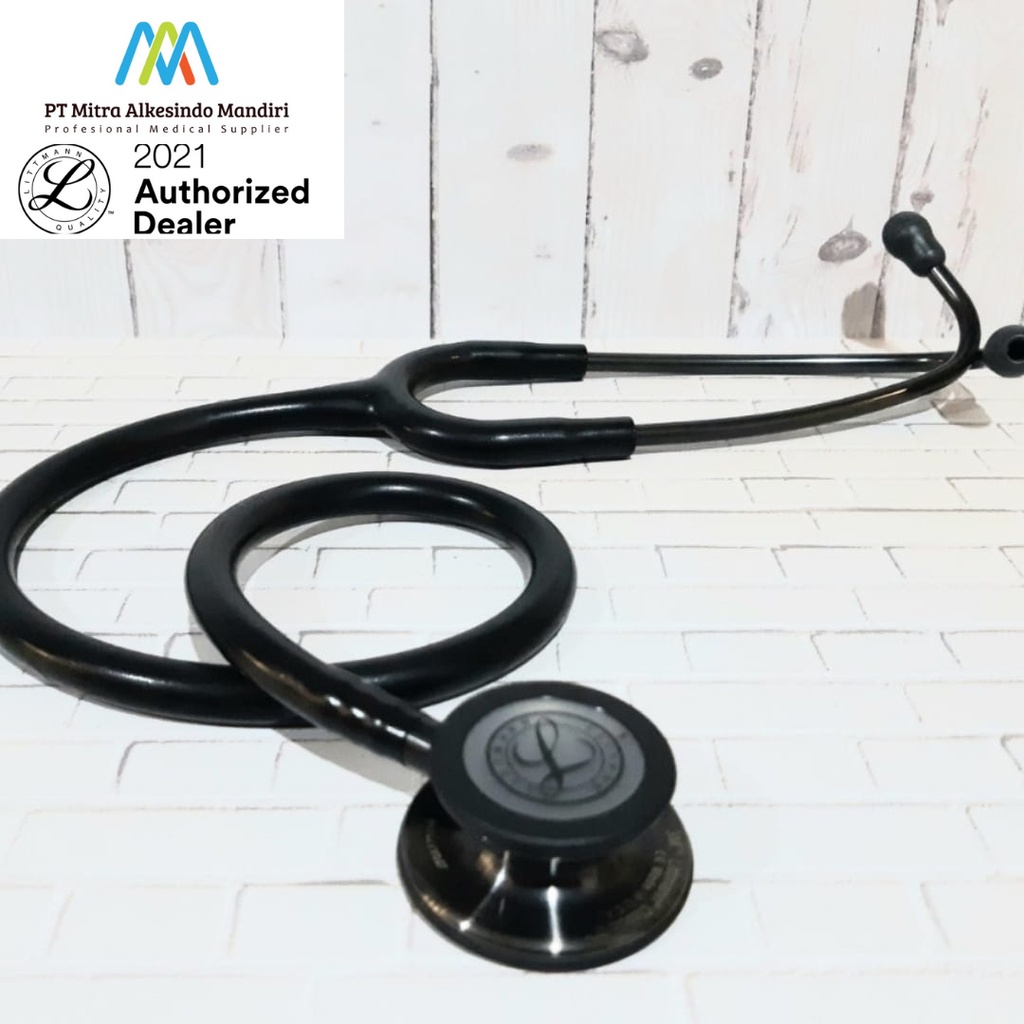 3M Littmann Stethoscope Classic III Black Smoke - 5811 / Litman / Littman / Litmann Stetoskop Black 