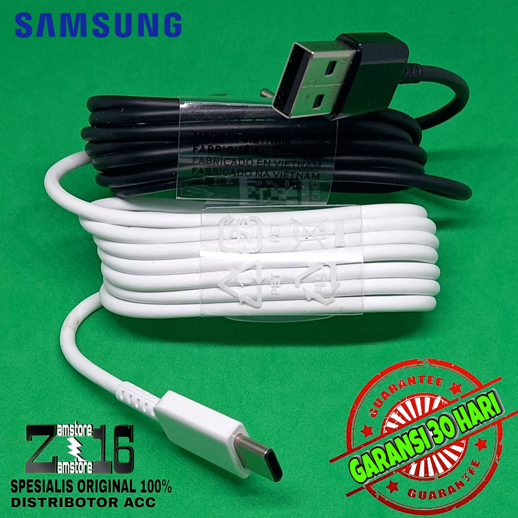 Quick Charger kabel data Samsung A30 A31 A32 A50 A51 A52 A 52 USB TYPE C original 100% Fast Charging-3