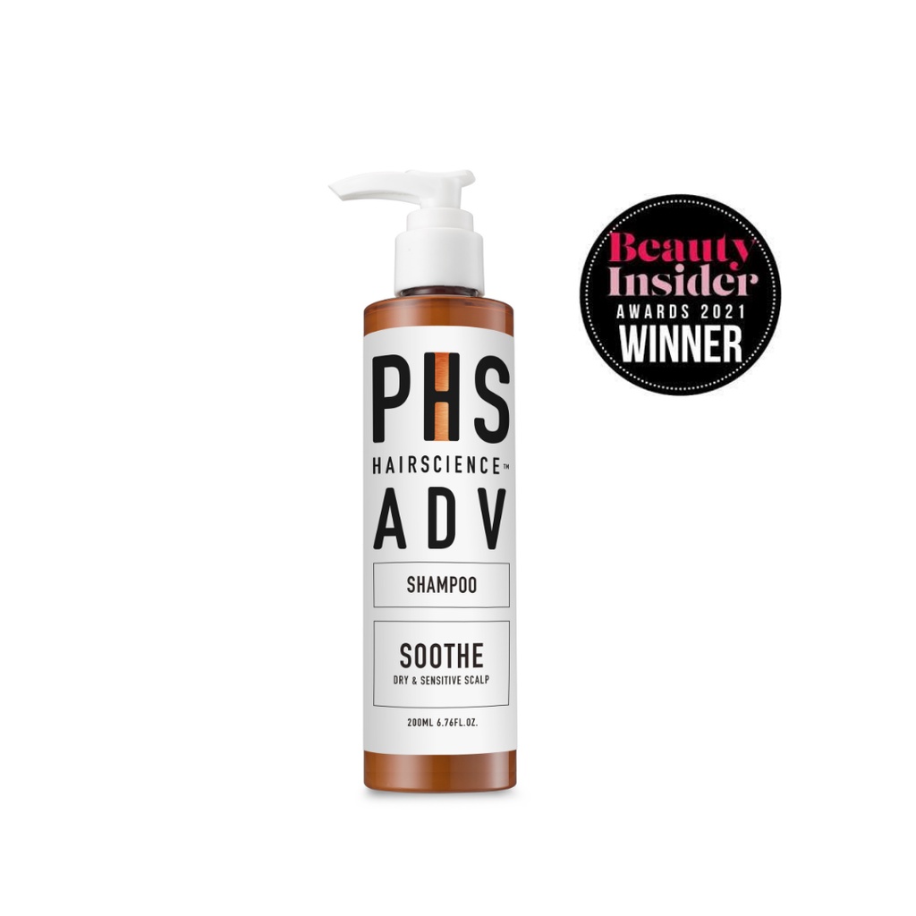 PHS Hairscience ADV Soothe Shampoo For Sensitive Scalp