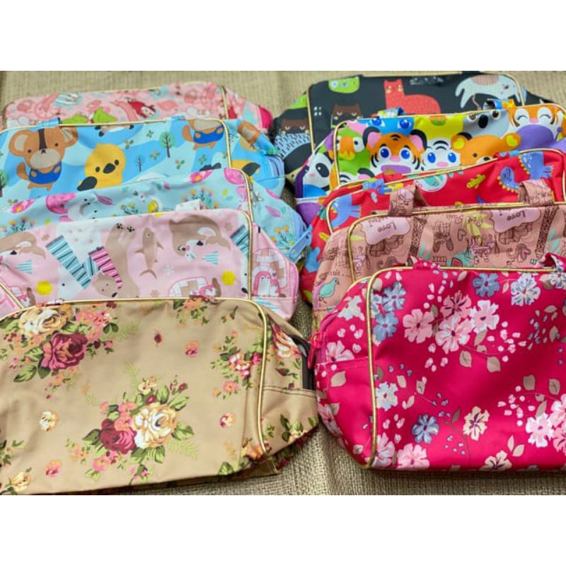 `ღ´ PHINKL `ღ´ Tas Pouch Karakter untuk tempat kosmetik serba guna traveling