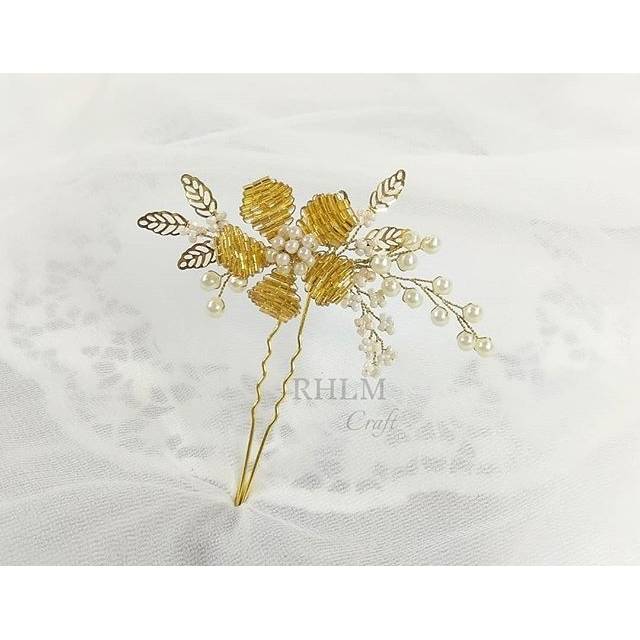 Tusuk Konde Mini/ Headpiece Handmade/ Aksesoris Pesta/ Hairpiece/ Hiasan Rambut/ Aksesoris Rambut