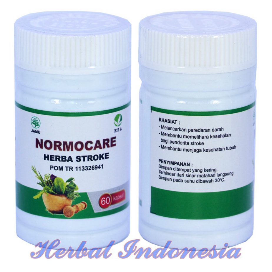 Kapsul  Normocare EZA  Herba stroke isi 60 kapsul