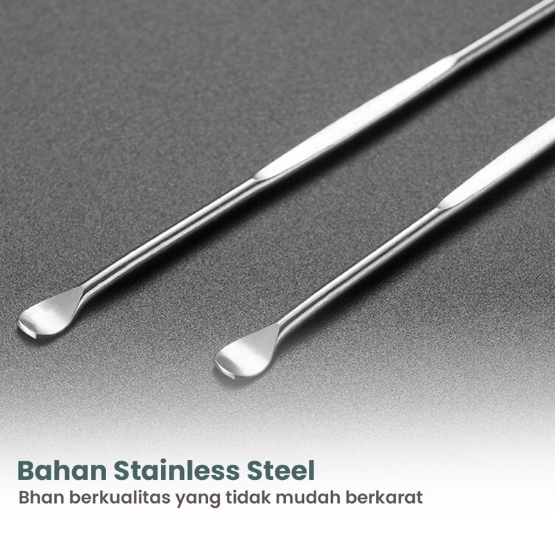 AZ 7in1 Earpick Korek Kuping Telinga Stainless