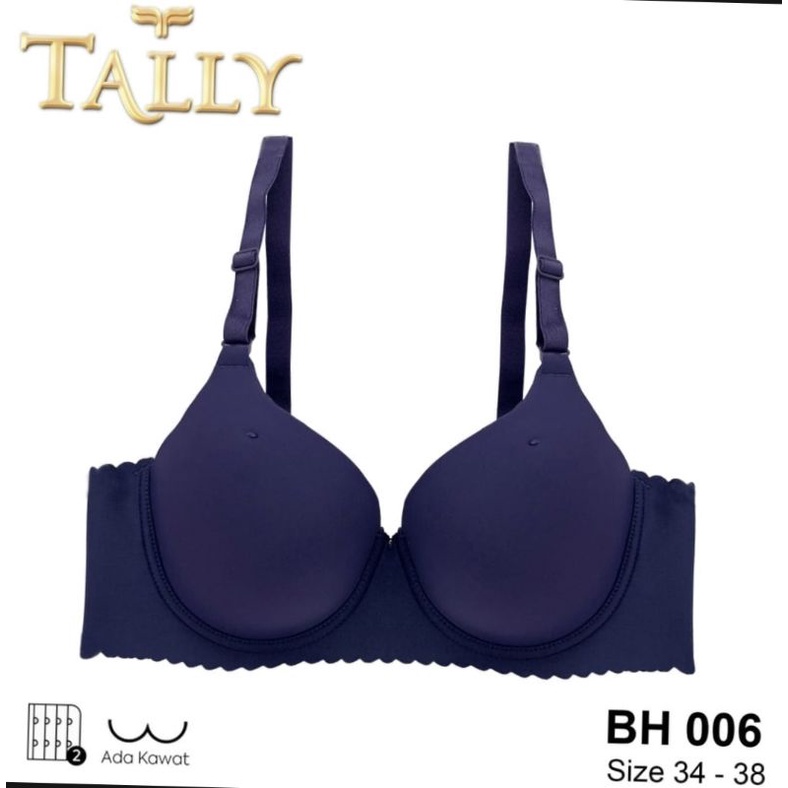 Bra Bh Cup Besar / Bra Jumbo ukuran 48-50-52 / Kait 4 / Tanpa Kawat / Ada  Busa / D 996