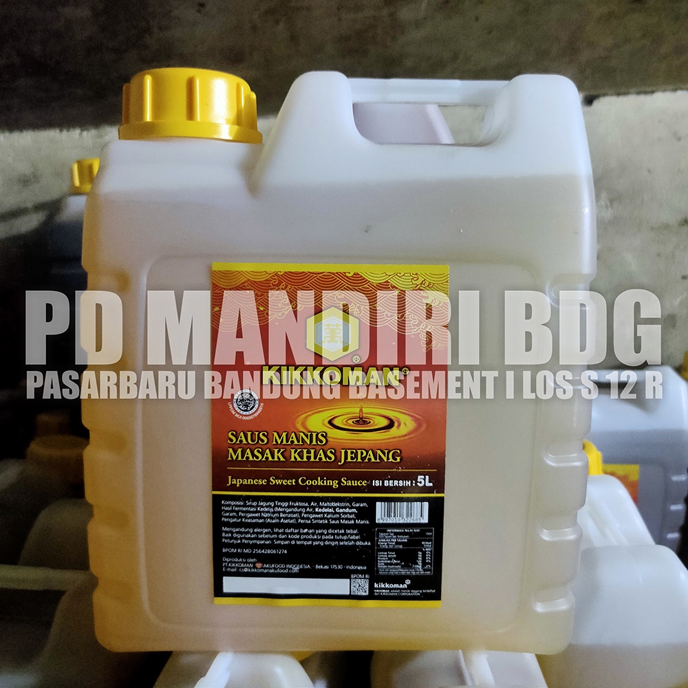 

KIKKOMAN MIRIN SAUS MANIS JEPANG 5 L