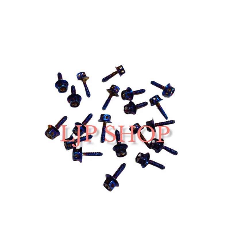 BAUT BODY PROBOLT FLOWER BLUE HONDA BLUE