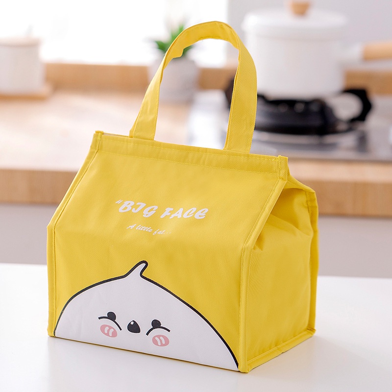 ♫ Megata ♫ A214 Tas Bekal Jumbo Animal Goodnight Organizer Bag Kotak Cooler Makanan Import