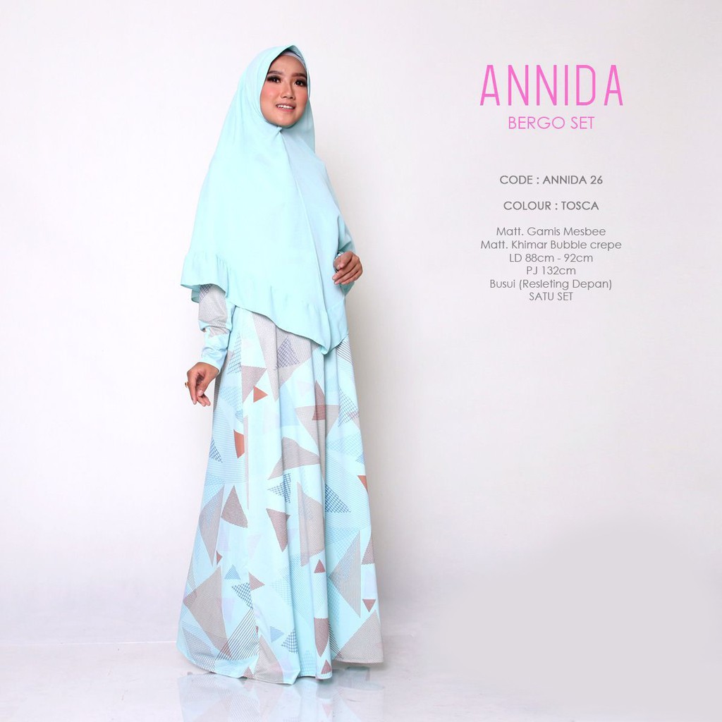 GAMIS SET ANNIDA (ZEMA ORI) MOTIF 26