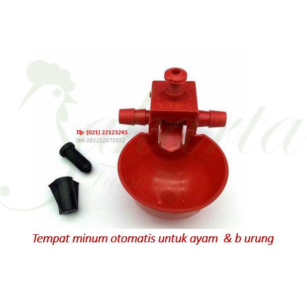 Tempat minum otomatis untuk ayam ,burung puyuh