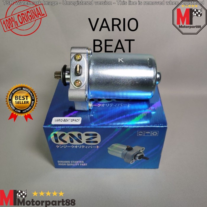 DINAMO STARTER STATER ASSY BEAT VARIO SPACY SCOOPY KNZ