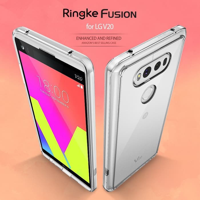 CASING RINGKE FUSION LG V20 , HARDCASE LG V20 2016 RINGKE FUSION ORI