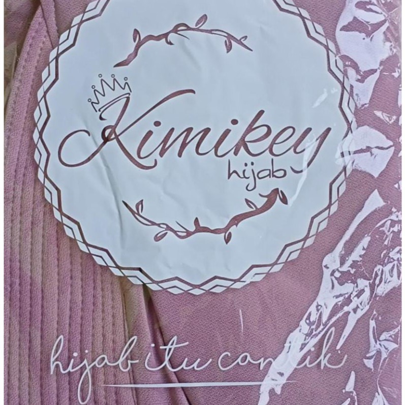 Jilbab Instan pad Amelia By Kimikey-PEACH
