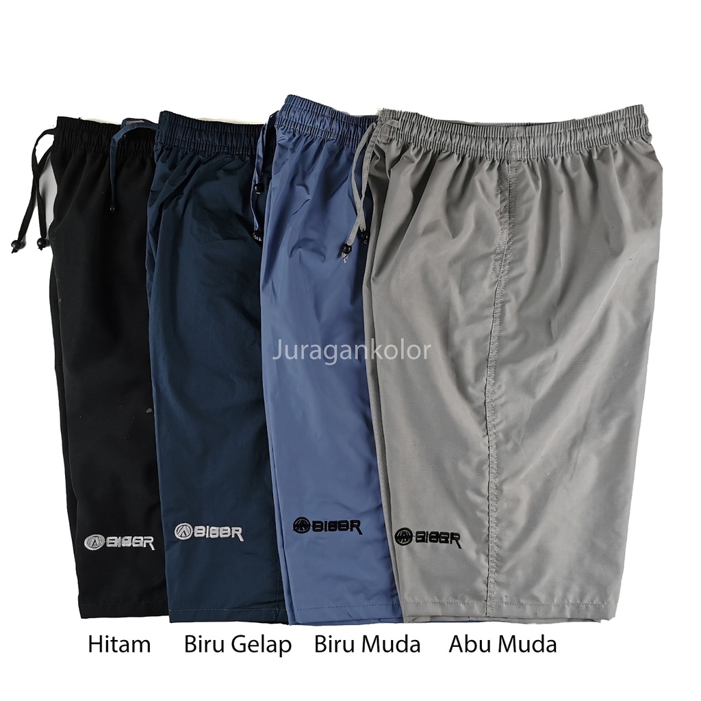 Celana Pendek Santai Bordir 3/4 Polos-34-BR-3