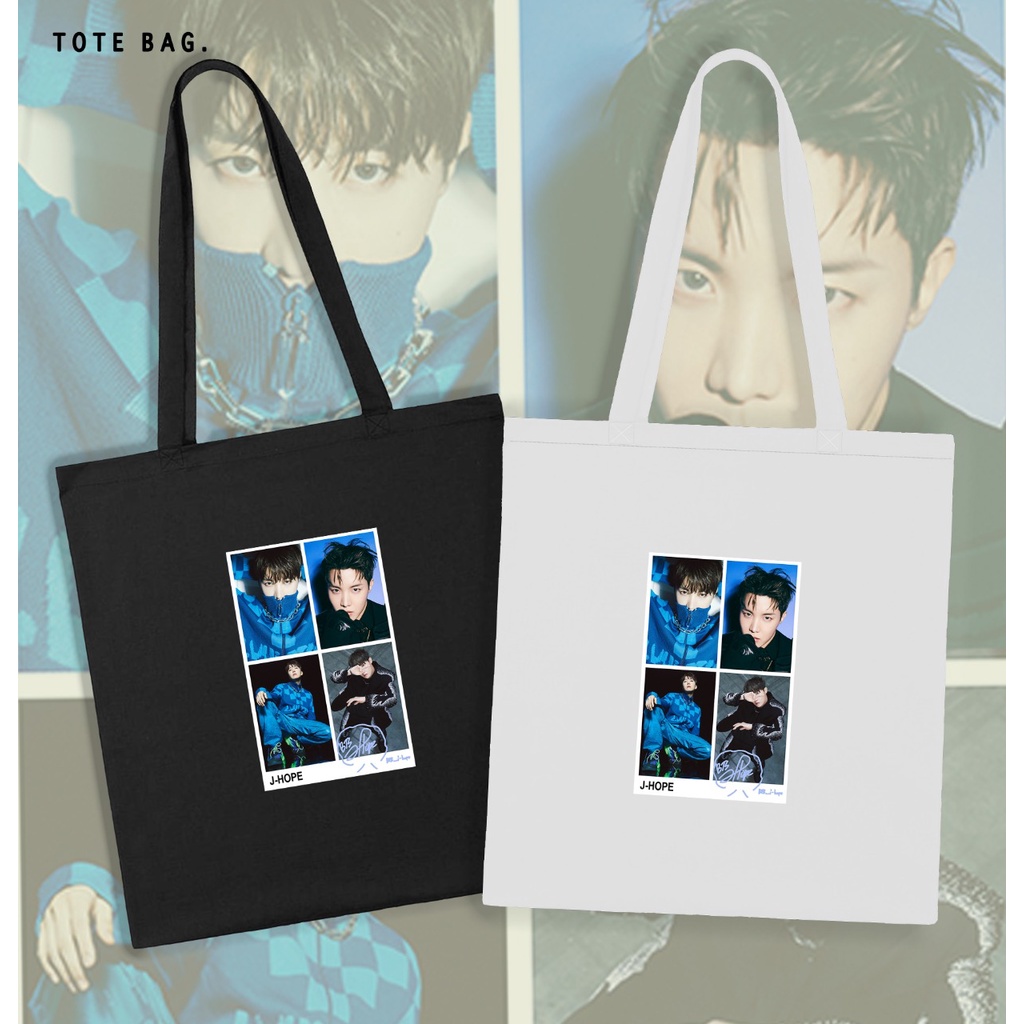 TAS GAYA WANITA/TOTE BAG JHOPE/BTS 21/BEST SELLER/REAL PICTURE/TAS IMPORT