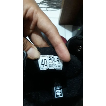 SEPATU PDL PEMBAGIAN POLRI