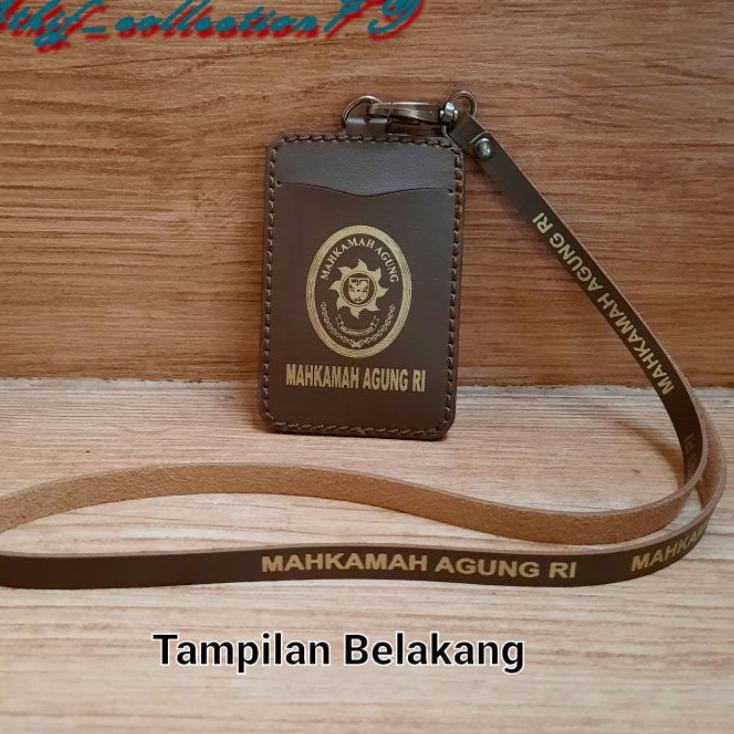 

Harga Murah.. Tempat Id Card Mahkamah Agung MA RI Kulit Holder Id Card Kulit MA Mahkamah Agung RI