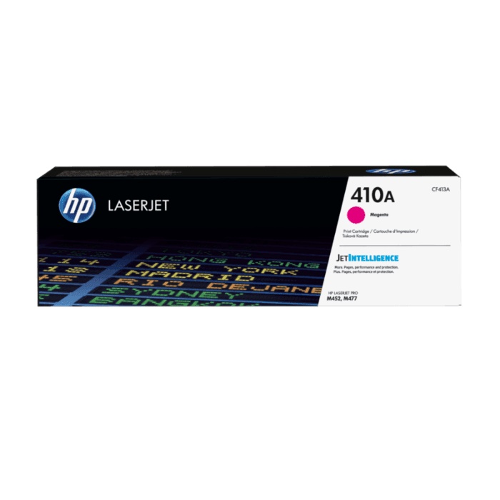 Toner HP 410A Magenta Original LaserJet Cartridge - CF413A