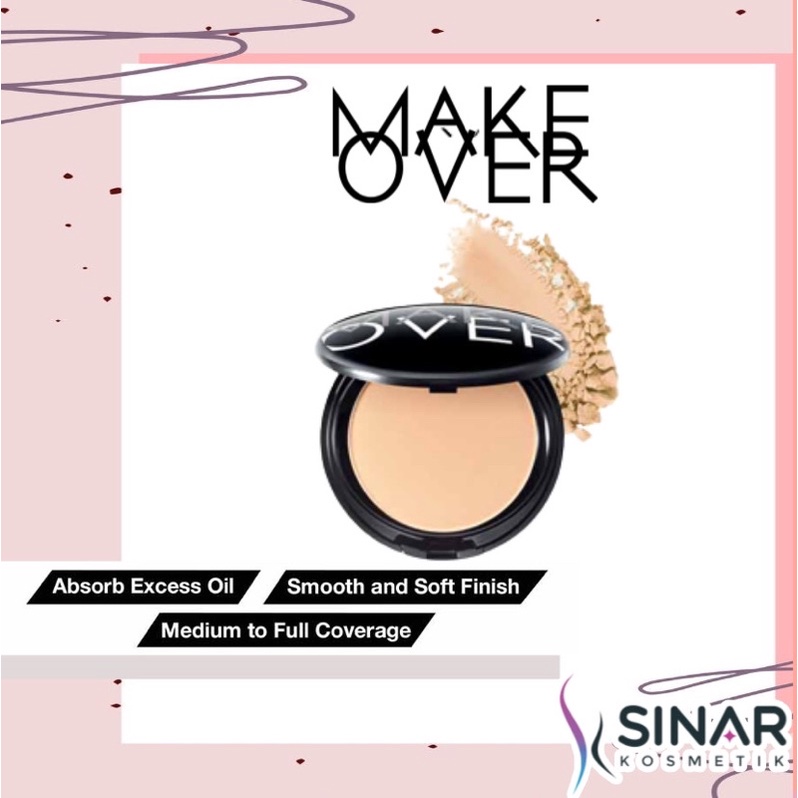 Make Over Perfect Cover Two Way Cake - TWC Make Over - Bedak