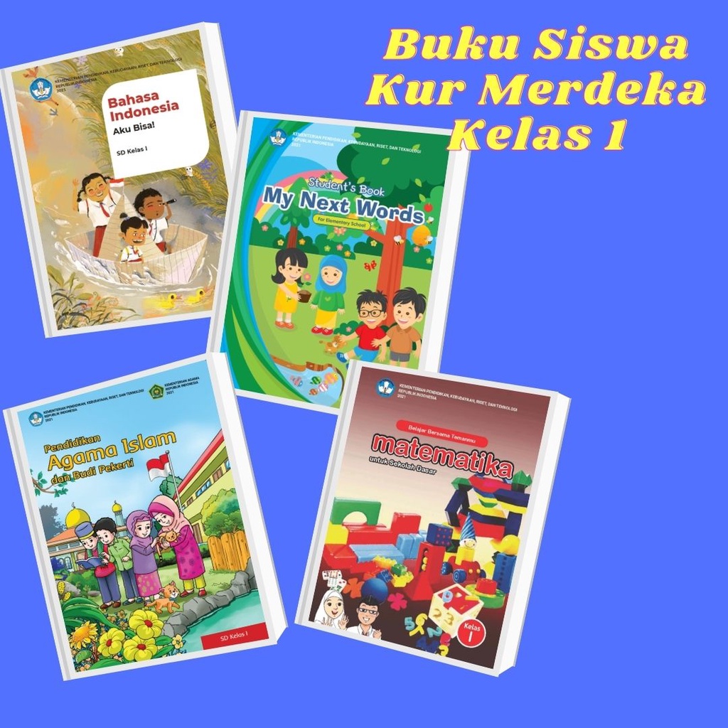 Jual BUKU SISWA KURIKULUM MERDEKA KELAS 1 SD/MI (KURIKULUM PENGGERAK ...