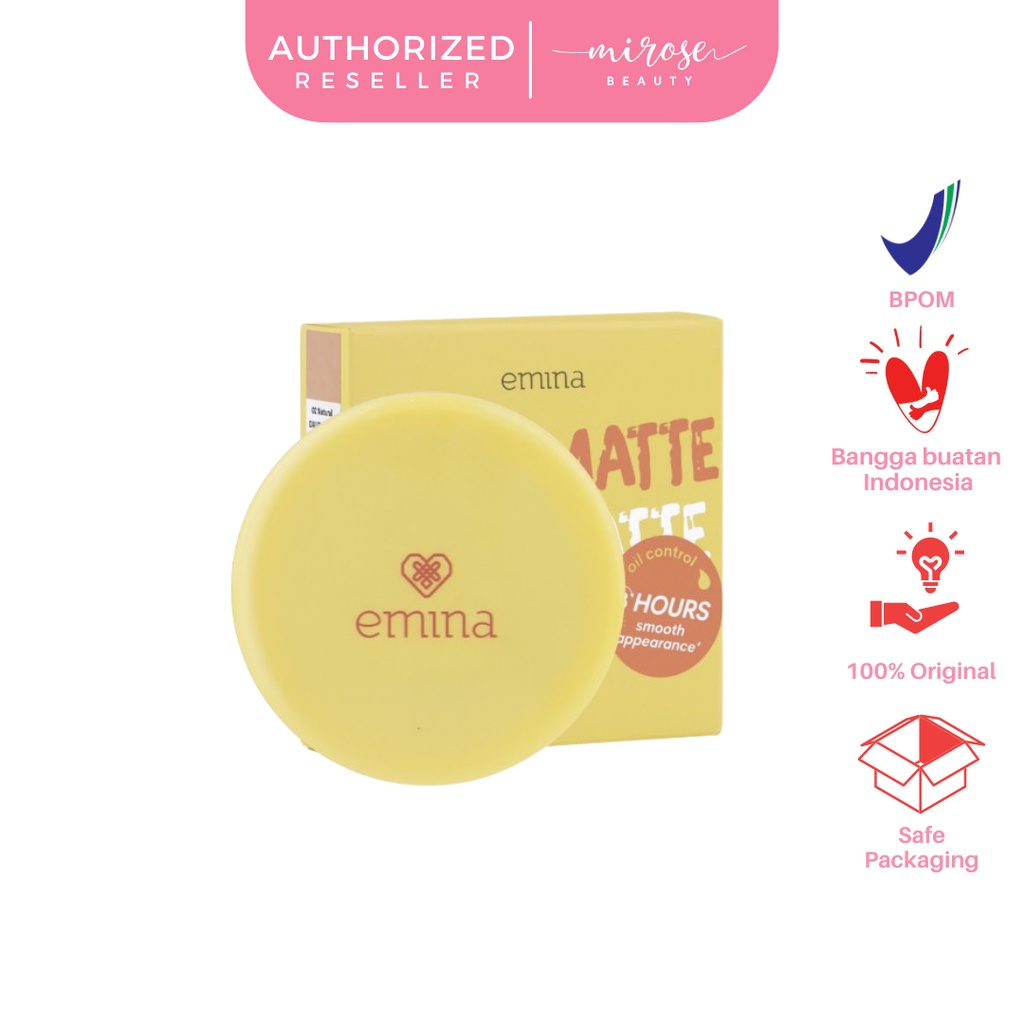 Emina Daily Matte Compact Powder 11 g